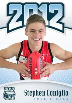 2012 Footy AFL Draft Prospects #33 Stephen Coniglio Front